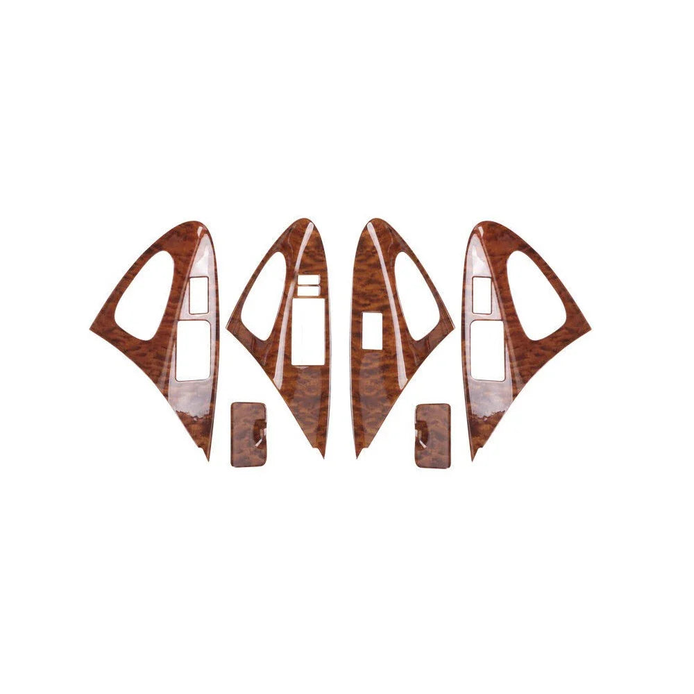 6x Door Window Switch Lift Cover Trim for Toyota Camry (2007–2011)