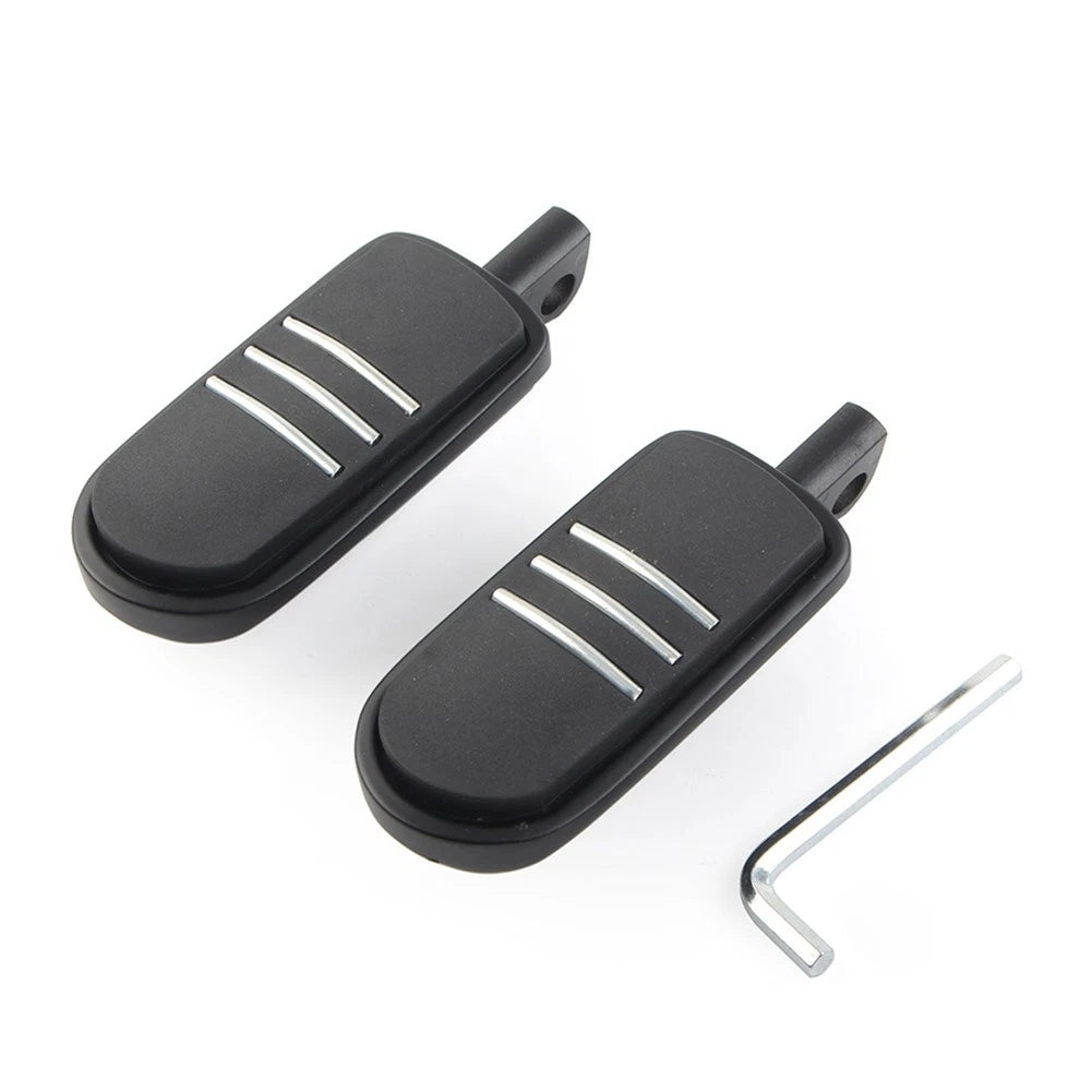 32MM Foot Pegs Footrest Pedals for Harley Iron XL 883 1200 Dyna (2004-2023)