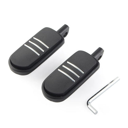 32MM Foot Pegs Footrest Pedals for Harley Iron XL 883 1200 Dyna (2004-2023)
