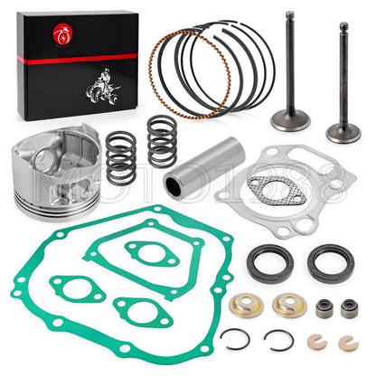 Top End Rebuild Kit STD Piston Valve Gasket for Yamaha G16 G20 (1993–2004)