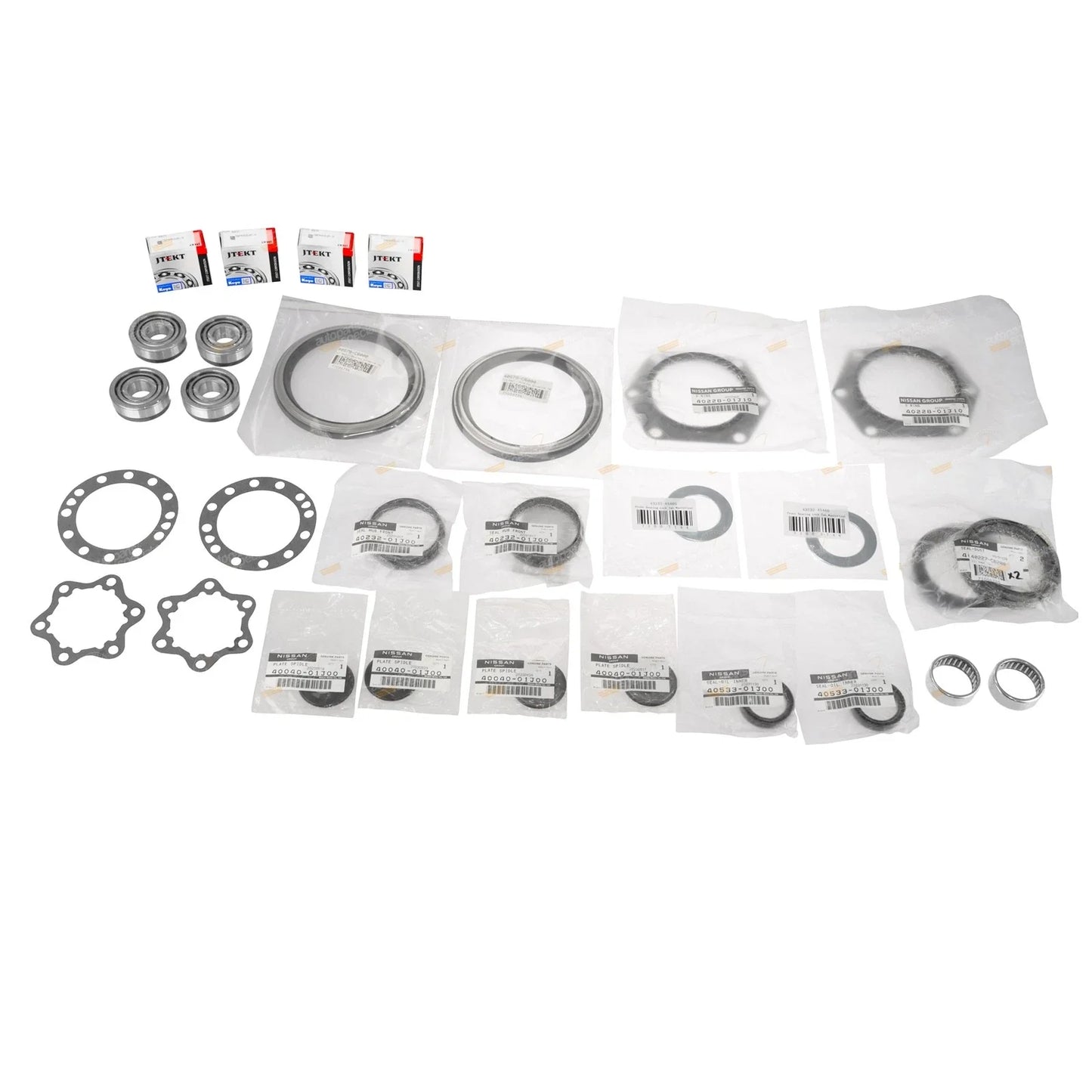 King Pin + Genuine Seals Swivel Hub Rebuild Kit for Ford Maverick (1988-1994)
