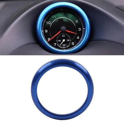 Stopwatch Compass Clock Cover Ring for Porsche 911 718 Boxster Cayenne Macan (2017-2023)