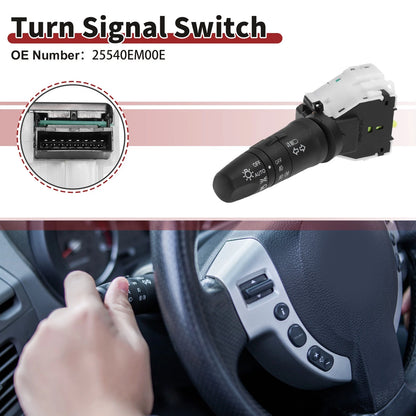 Turn Signal Switch for Nissan Frontier (2007–2021) 25540-EM00E/25540EM00E