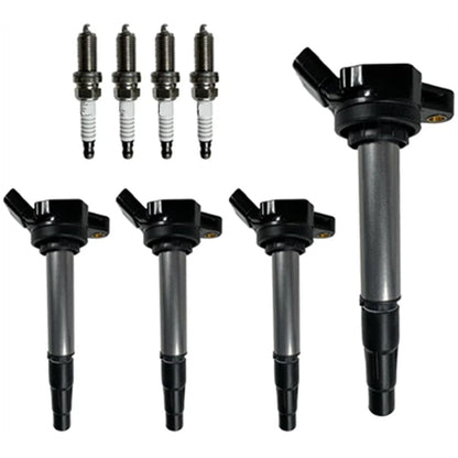 4 x Ignition Coils & Spark Plugs for Toyota Scion xD (2008-2014)