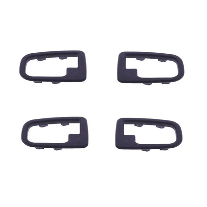 4pcs Textured Black Inner Door Handle Trim for BMW 3 Series (1990–1999)