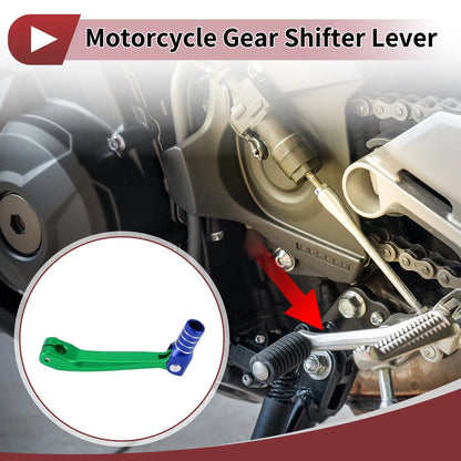 Shifter Lever for Honda CRF150F 2003-2017 - Green Blue Silver Tone