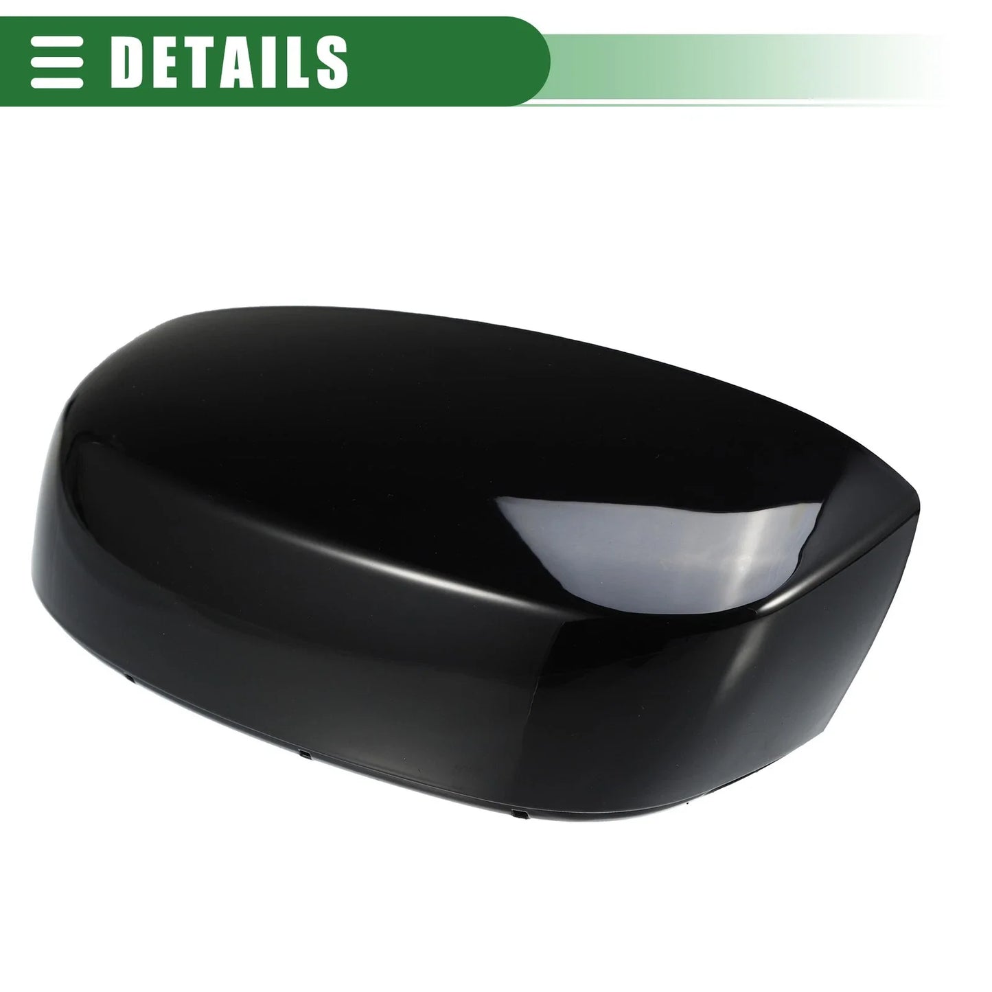Left Rearview Mirror Cap for Chevrolet Silverado 1500 (2014-2023) Gloss Black