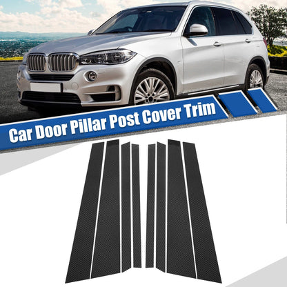 Pillar Post Window Trim Cover (Gloss Carbon) for BMW X5 (2014-2018)