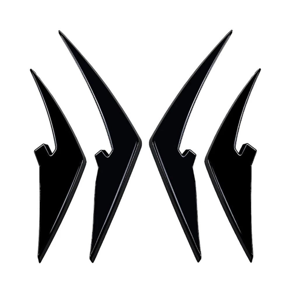 1 Pair ABS Front Bumper Splitters for BMW M3 M4 G80 G81 G82 G83 (2021-2024)