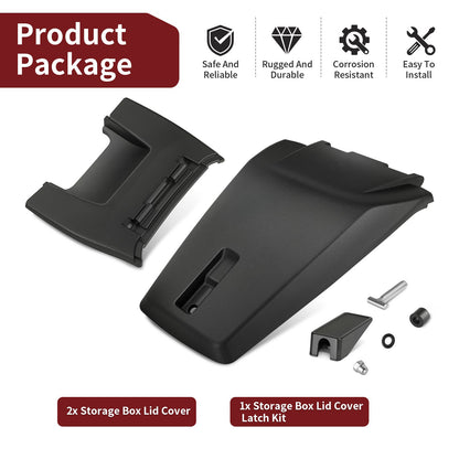 Storage Box Lid Cover Set for Arctic Cat TRV 400-1000 (2006–2021)