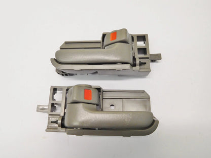 Grey Inner Front Door Handles Pair for Hilux GGN25 V6 4WD (2005-2015)