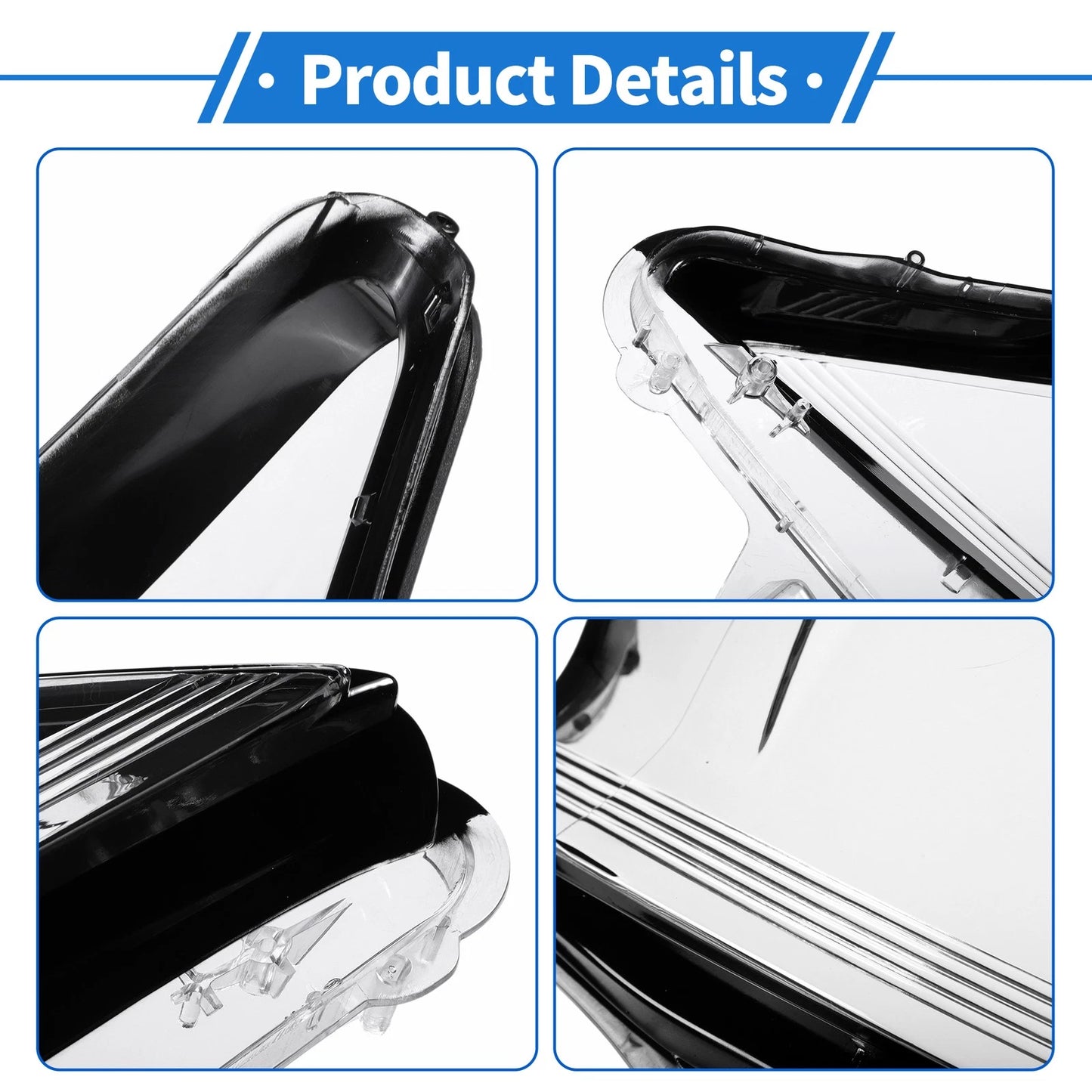 1 Pcs Headlight Lens Cover for Lexus RX350/RX450/RX270 (2012–2015)