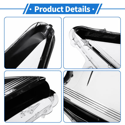 1 Pcs Headlight Lens Cover for Lexus RX350/RX450/RX270 (2012–2015)
