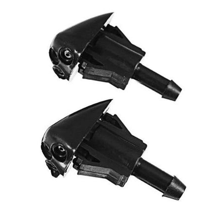 2 x Washer Jet Nozzle Front Windshield Fluid Spray for Most Vehicles
