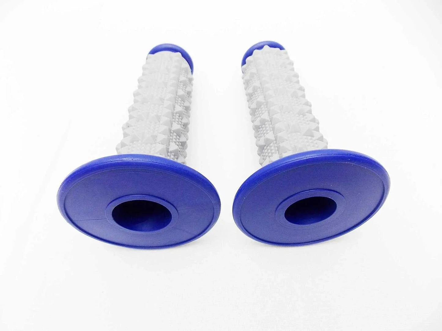 KTM 125 Forseti Blue Grey Diamond Top Handlebar Grip Set