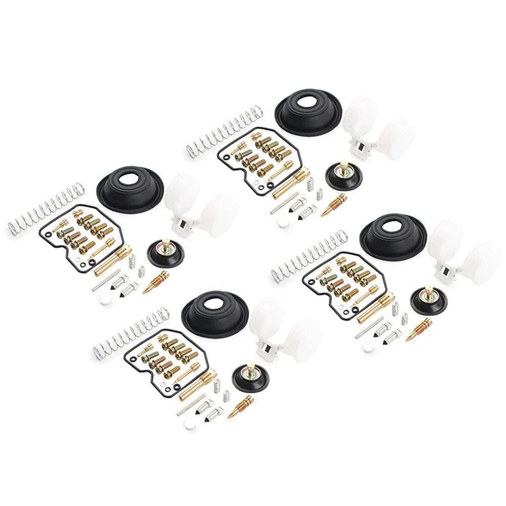 Carburetor Repair Kit Diaphragm 4 x Set for KAWASAKI Voyager XII ZG1200 (1986-2003)