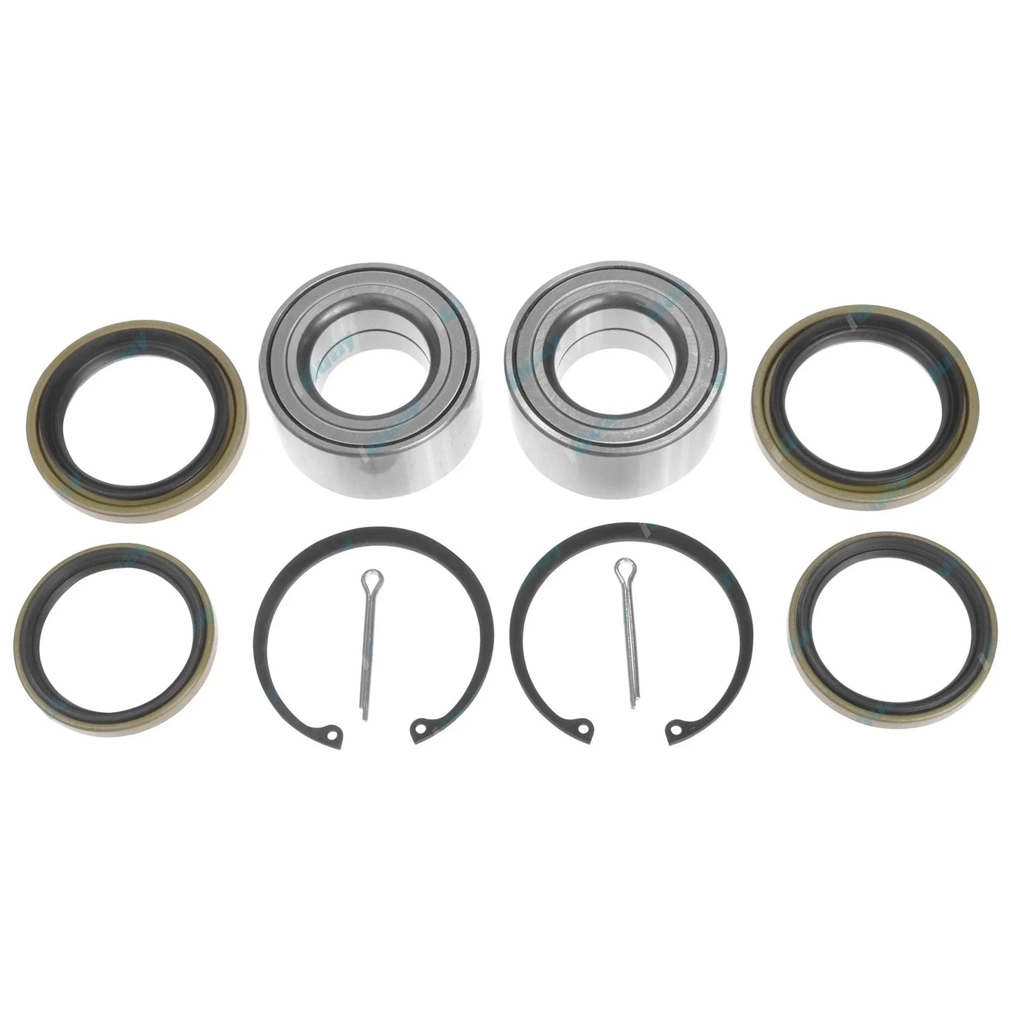 Front Wheel Bearing Kits + Grease for Pulsar N16 1.6L QG16DE 1.8L QG18DE 2000~05