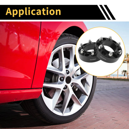 2X 6x139.7mm Wheel Spacers M12x1.5 for Toyota 4Runner (1989–2023)