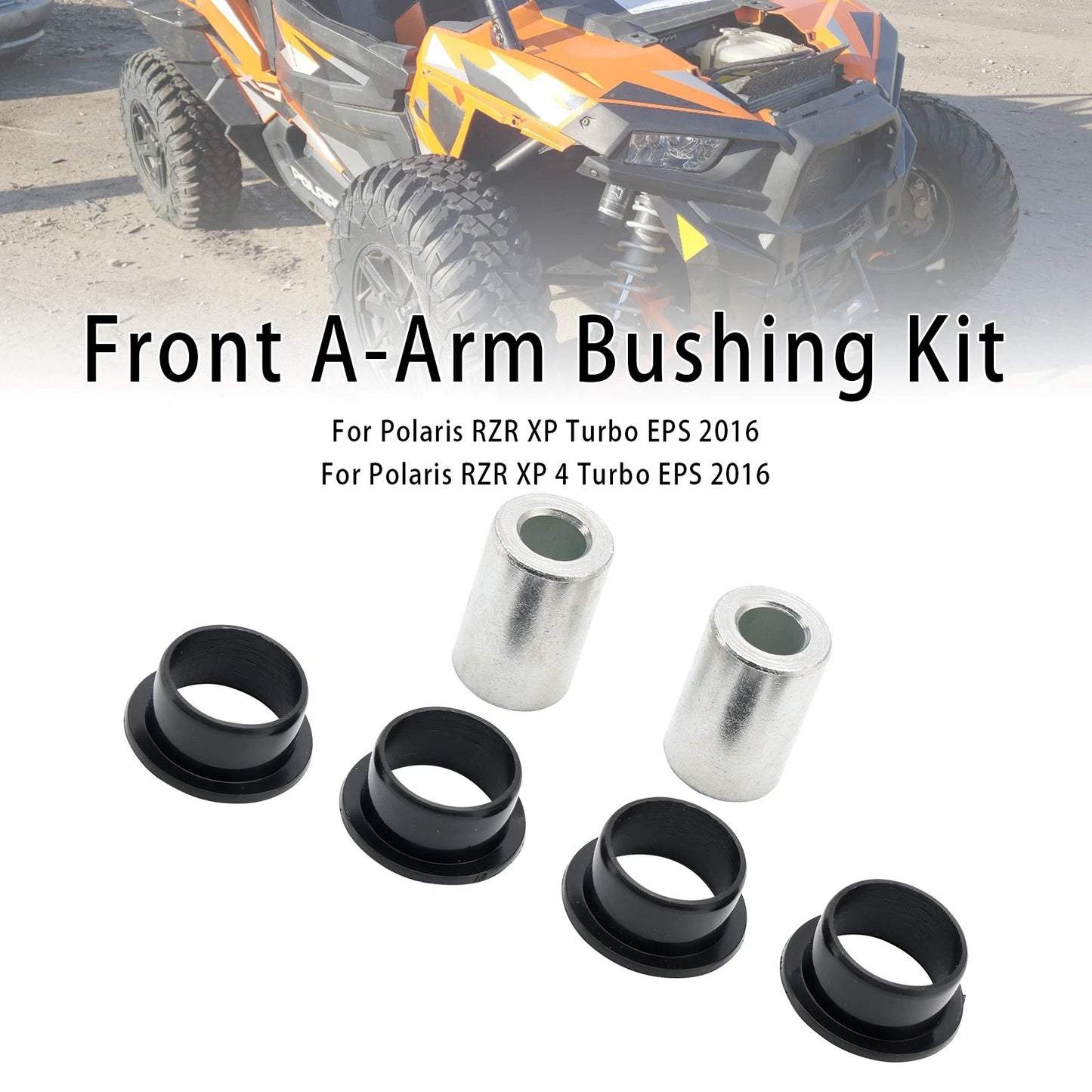 Front Control Arm Bushing Kit for Polaris RZR 900 1000 EPS XP 4 Turbo (2014–2016)