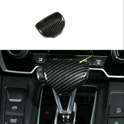 12x Interior Decoration Trim Cover Carbon Fiber for Honda CR-V (2017–2022)