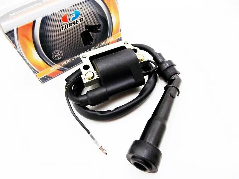 FORSETI Ignition Coil Spark Plug Cap Assembly for Kawasaki KLR250 (1984-2005)
