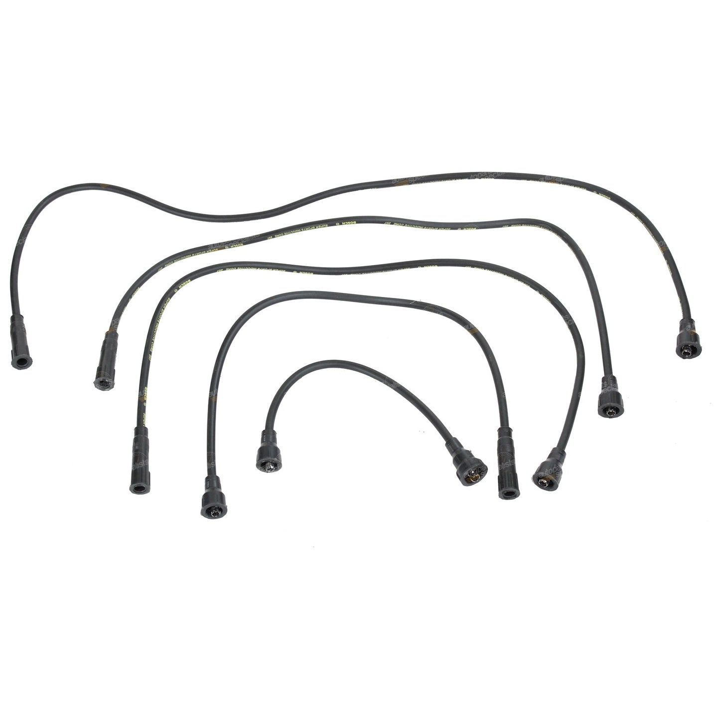 Set of 4 Ignition Spark Plug Leads for Mitsubishi Galant (1989–1993)