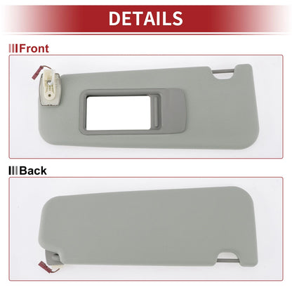 Left Sun Visor for BMW F10 F18 (2011–2016) No. 51167248855