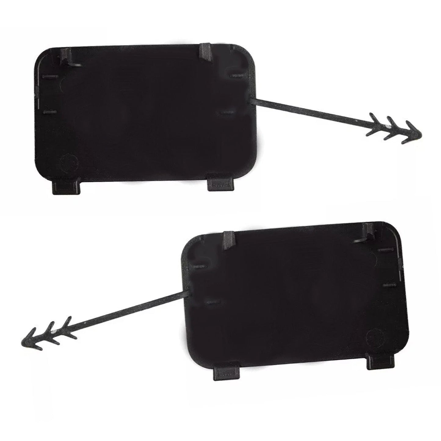 2x Rear Bumper Tow Hook Cap Towing Eye Cover for Q5 (2008–2017)
