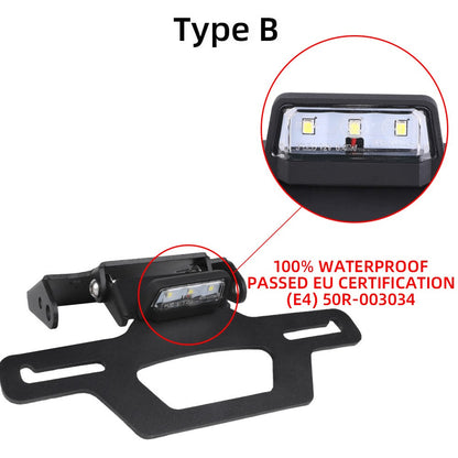 Rear Fender Eliminator License Plate Holder for Tiger Sport 660 (2022–2023)
