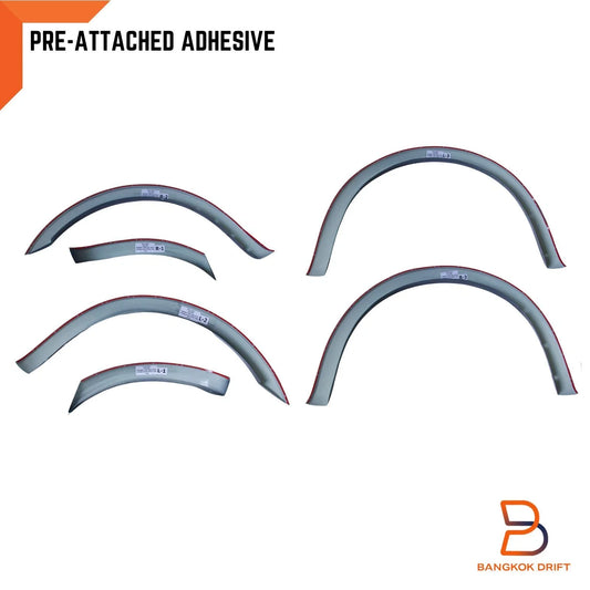 3" Slim Fender Flare for Ford Ranger 2018-2022 PX3 - Monument Grey