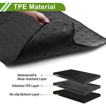 Rear Trunk Mat for Chevrolet Trax 2024-2025 TPE Cargo Liner Upgrade
