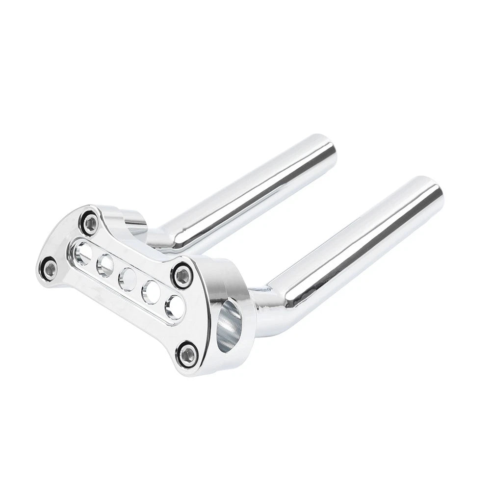 1x 6.5" Pullback Handlebar Riser Top Clamp for Harley Dyna FXD Softail XL883 1200
