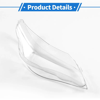 1 x Front Left Headlight Lens Cover for BMW 5 Series E60 (2003-2010)