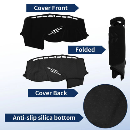 Dash Cover for Ford Focus MK3 (2012–2018) Polyester Black