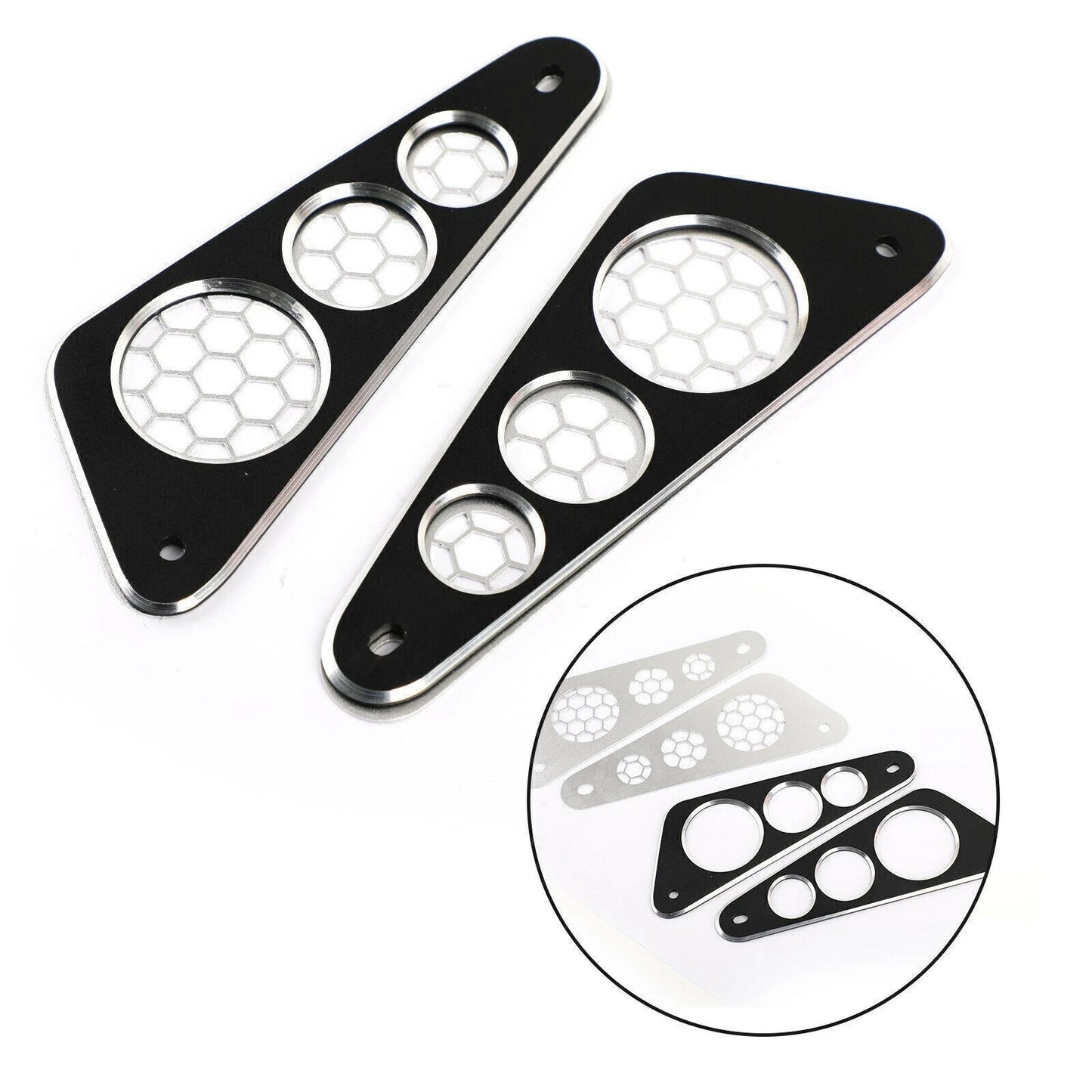 Chrome Eyebrow Panel Ornament for Honda Goldwing GL1800 (2001–2011)