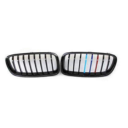 Gloss Black M Color Front Grille for BMW F30 (2012-2018)