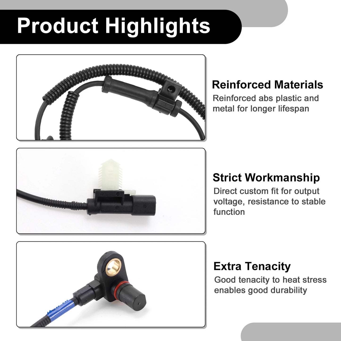 ABS Wheel Speed Sensor No.DC3Z2C204B for Ford F-250 Super Duty (2011–2016)
