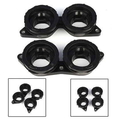 Set of 4 Carburetor Joint Intake Manifold Boots for Yamaha FZ6R XJ6 (2009–2017)