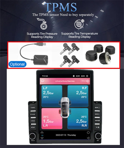9.7" Stereo Radio Navi Head Unit for 2008-2015 Chevrolet Camaro (2008-2015)
