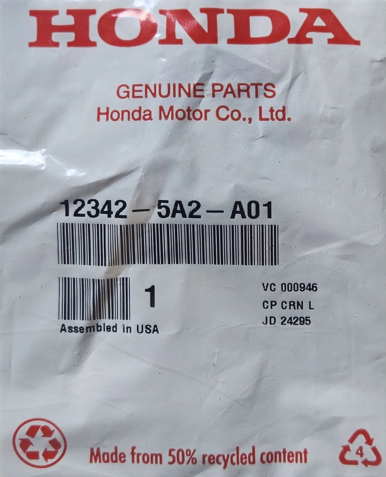 Rocker Cover Gasket for Honda K24W K24Z9 (2002–2011)