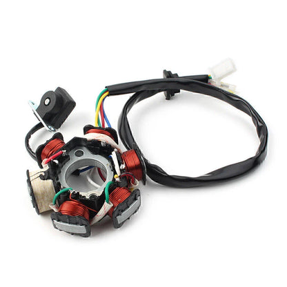 6 Coil Stator Magneto for 50cc 110cc 125cc 150cc GY6 Scooter Moped