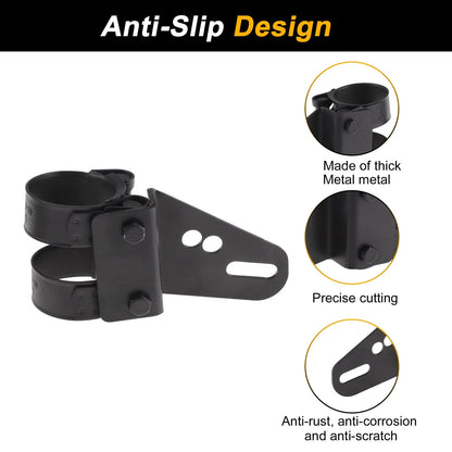 Light Bar Mounting Bracket Set of 2 for Motorcycle (Universal)