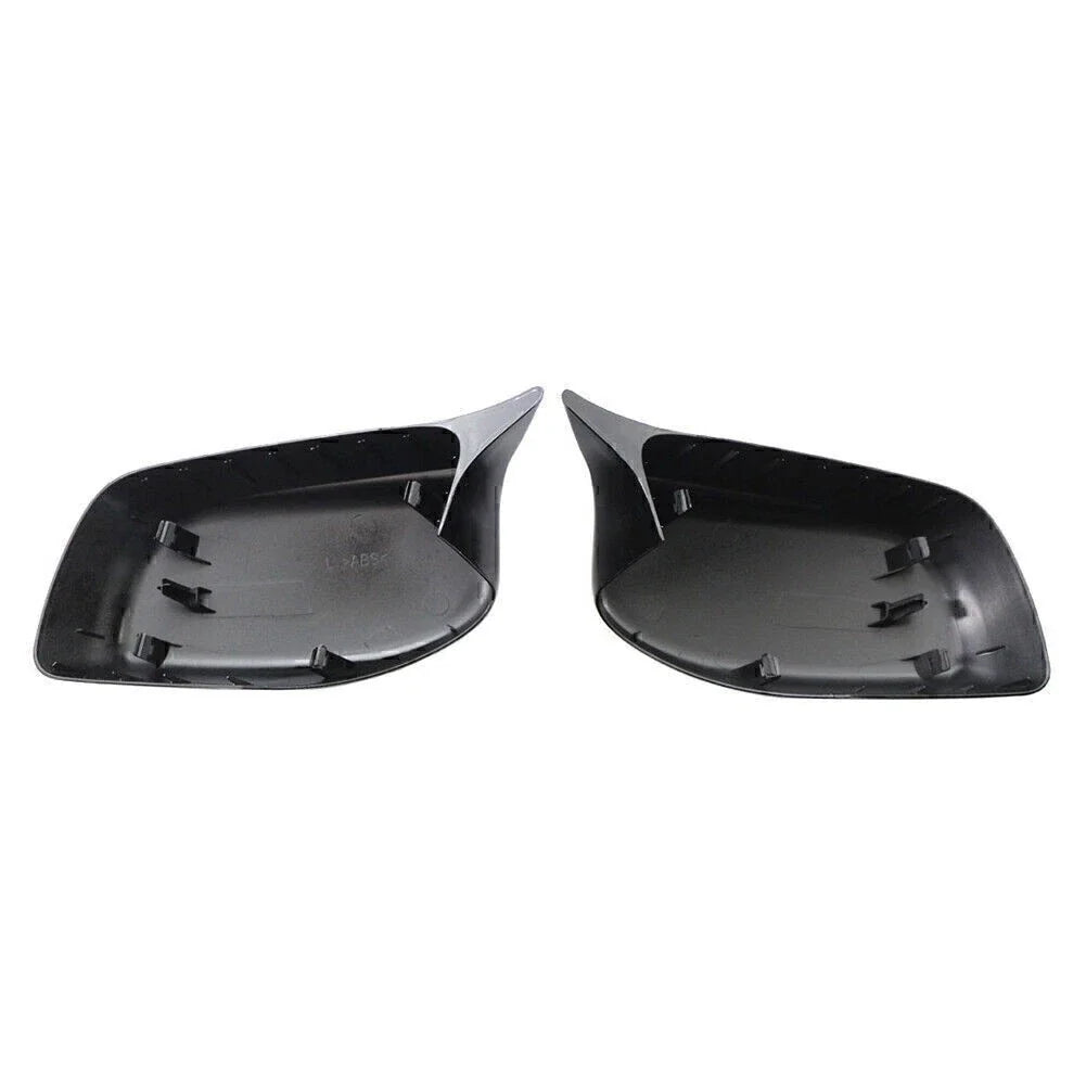Rear View Mirror Cover Trim Black for BMW E60 E61 (2004-2007)