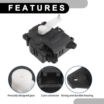2X HVAC Heater Blend Door Actuator No.8710641041 for Toyota Highlander (2001–2003)
