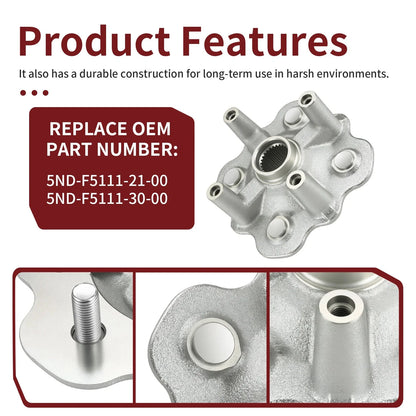 Front Hub for Yamaha Grizzly 400 4x4 Auto (2007–2014)