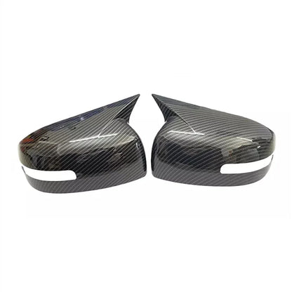 Side Mirror Covers Carbon Fiber Look for Mitsubishi Lancer EVO (2013-2016)