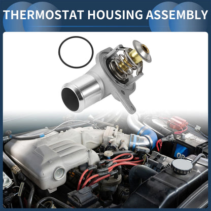 Engine Coolant Thermostat Housing for Chevrolet Silverado 1500 2500 (1999–2003)