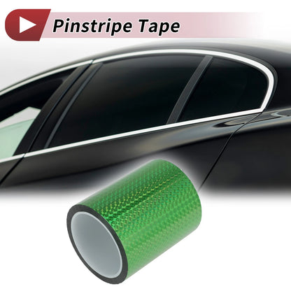 Pinstripe Tape 150mmx50m for Car Motorcycle Boat Laser Green (1 Pcs)