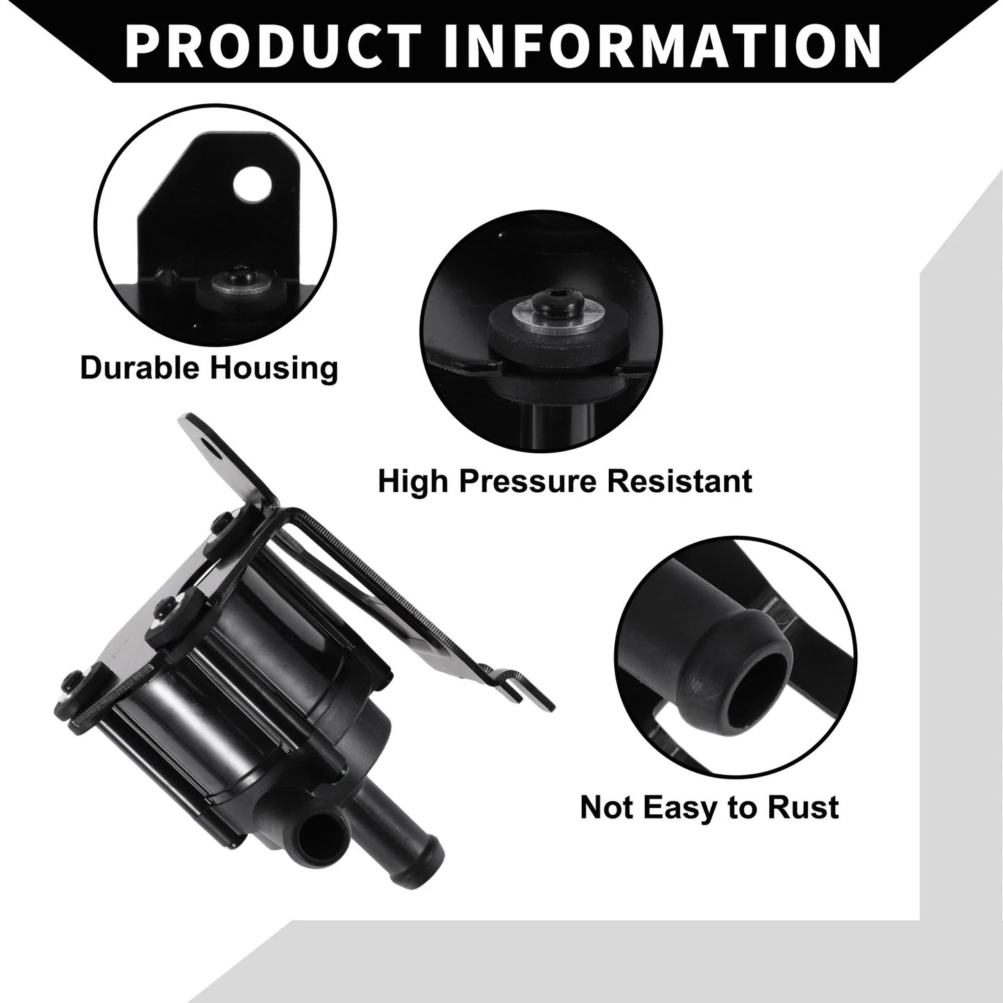 Auxiliary Cooling Water Pump for Ford Mondeo 1.0 EcoBoost (2015–2020) No.1763048