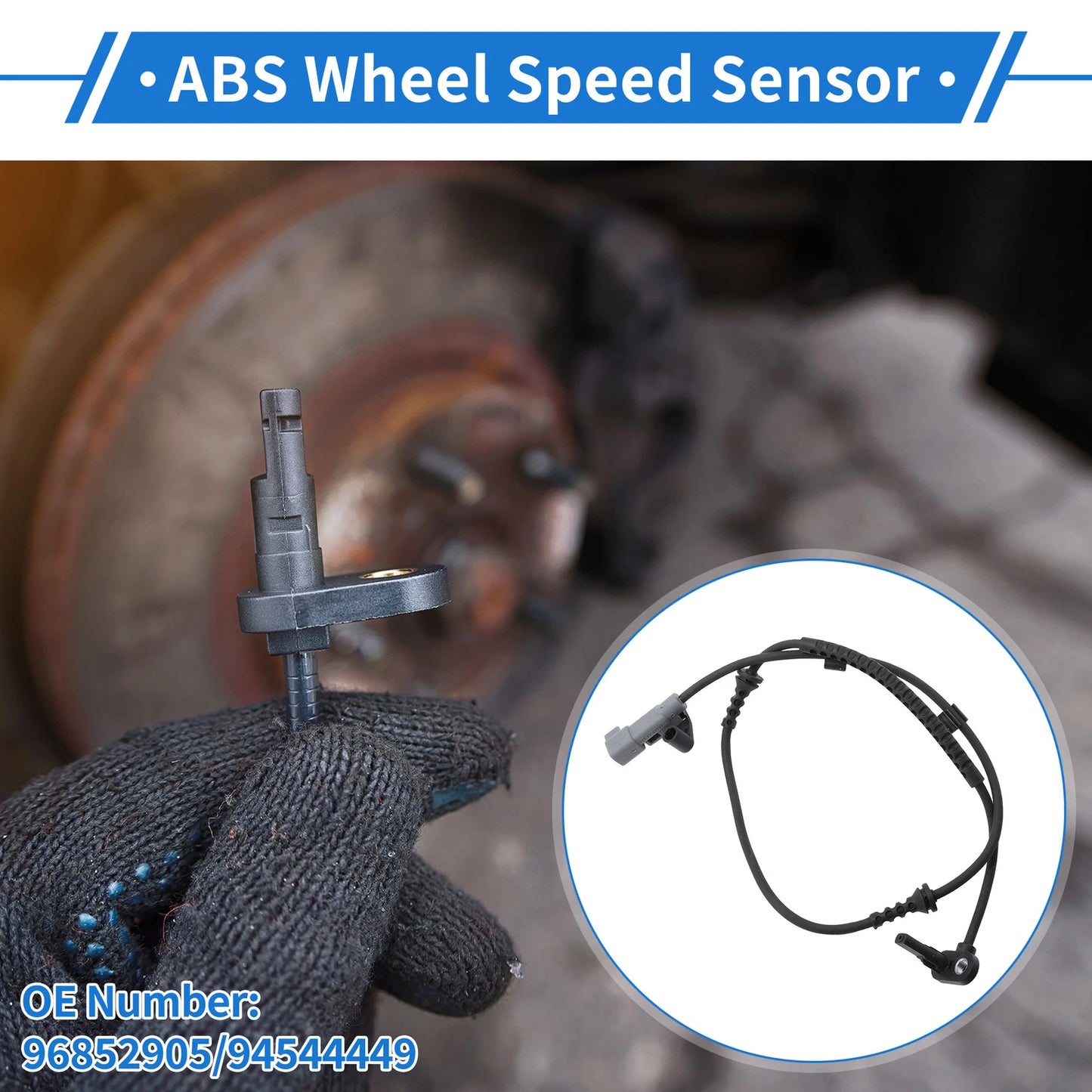 ABS Wheel Speed Sensor for Chevrolet Sonic (2012–2020) No. 96852905/94544449